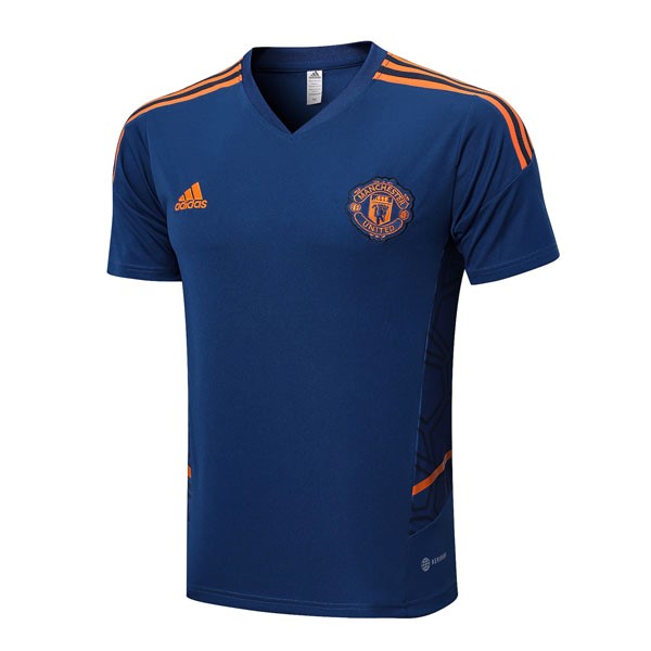 Trainingshirt Manchester United 2022-23 Blau